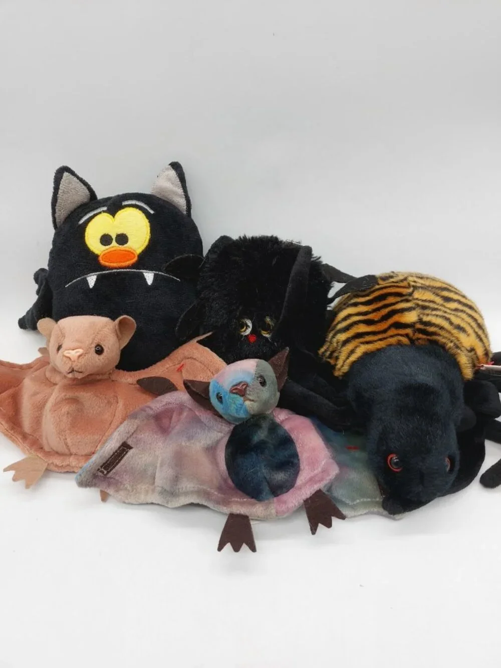 Spider & Bats Plush Hallmark Various Sizes And Brand Ty, Etc